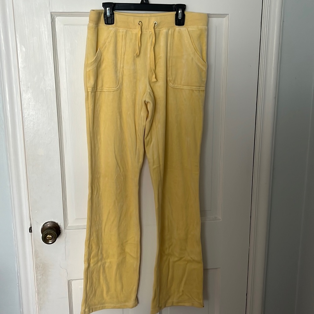 Yellow Track Suit Pants